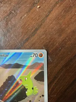 Larvitar SV03 Obsidian Flames Holo Illustration Rare Pokemon Card TCG 203/197 - Image 4