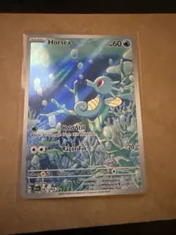 Horsea IR Scarlet & Violet Shrouded Fable Card 067/064 Near Mint Condition - Image 1