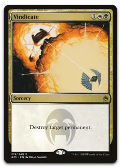 Vindicate #219 (LP) Masters 25 A25 Magic MTG - Image 1