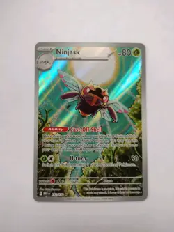 Pokemon TCG Ninjask Illustration Rare Card #137/132 - Image 1