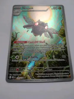 Pokemon TCG Ninjask Illustration Rare Card #137/132 - Image 2