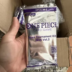 One Piece Card Game Store Tournament Kit 2026 Vol 2 English Sealed - Image 2