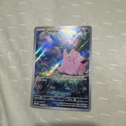 Clefairy 94/88 Perfect Order Full Art Illustration Rare Pokemon Card - Image 1