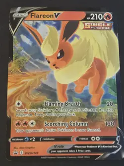 Flareon V SWSH149 SWSH: Sword & Shield Promo Cards Holo - Image 1