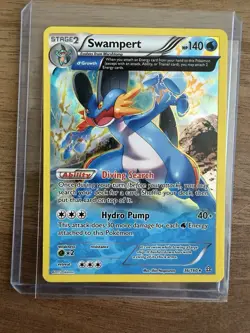 Swampert 36/160 XY-Primal Clash Pokemon Card - Image 1