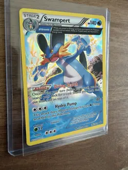Swampert 36/160 XY-Primal Clash Pokemon Card - Image 2