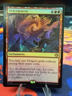 MTG Tarkir: Dragonstorm - Dracogenesis #105 - Foil - NM - Image 1