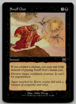 Snuff Out C Mercadian Masques 162 NM - Image 1