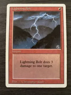 Lightning Bolt x 1 Revised Edition Regular - Image 1