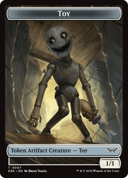 x1 Toy TDSK Duskmourn MTG 7 TOKEN M/NM 1x - Image 1