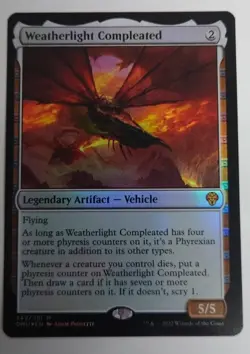MTG: Dominaria United - Weatherlight Compleated - FOIL - Mythic 242/281 NM - Image 1