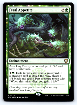 Feral Appetite - Secrets of Strixhaven Commander - MTG - Image 1