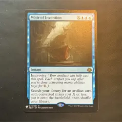 Wizards of the Coast Whir of Invention Blue Instant Regular Aether Revolt Rare … - Image 1