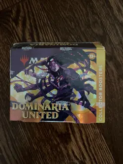 Magic: The Gathering Dominaria Collector Booster Box **SEALED** 195166128245 - Image 1