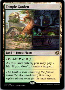 Temple Garden R Lorwyn Eclipsed 268 NM Normal - Image 1