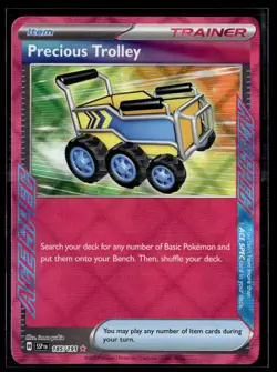Precious Trolley 185/191 ACE SPEC Rare Surging Sparks Pokemon NM b1 - Image 1
