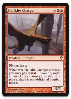 Hellkite Charger #131 (LP) Zendikar ZEN Magic MTG - Image 1