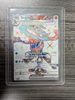 Pokemon TCG Greninja EX Twilight Masquerade 198/167 - Image 1
