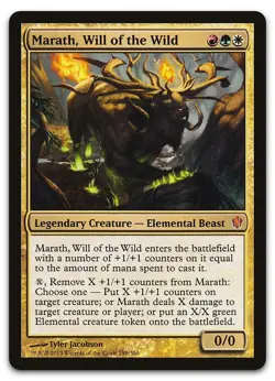 Marath, Will of the Wild #198 (LP) Commander 2013 C13 Magic MTG - Image 1