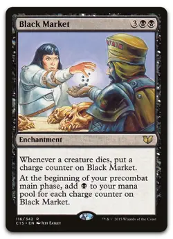 Black Market #116 (NM) Commander 2015 C15 Magic MTG - Image 1