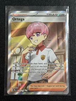 Pokemon TCG Ortega 141/131 Sv: Prismatic Evolutions Ultra Rare Full Art NM - Image 1