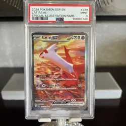 2024 Pokemon PSA 9 Latias ex #239/191 S&V Surging Sparks SIR Special Illust Rare - Image 1