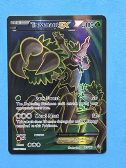Pokemon Trevenant EX Ultra Rare Full Art Holo 145/160 XY Primal Clash - Image 1
