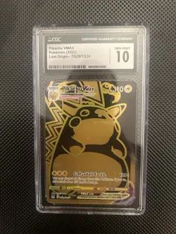 Pikachu VMAX Pokemon (2022) Lost Origin - TG29/TG30 CGC 10 - Image 1