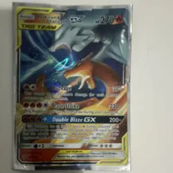 Pokemon Reshiram & Charizard GX Ultra Rare Holo 20/214 SM-Unbroken Bonds HP 270 - Image 1