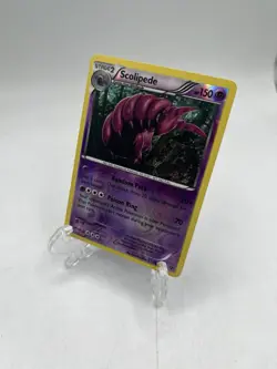 Pokemon TCG Scolipede 53/146 Reverse Holo Rare X&Y Base Set XY English 2014 - Image 1