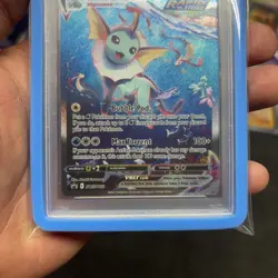 POKEMON VAPOREON VMAX SWSH BLACK STAR PROMO #182 PSA 9 MINT - Image 3