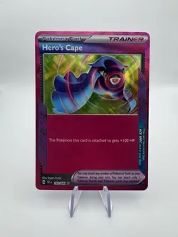 Pokemon TCG S&V Temporal Forces - Hero’s Cape 152/162 - Ace Spec Trainer - Image 1