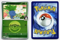 ERIKA'S ODDISH (POKE BALL) ME: ASCENDED HEROES 001/217 NM C POKEMON - Image 1