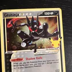 Pokemon TCG Greninja Gold Star SWSH144 25th Celebrations Promo NM/M - Image 5