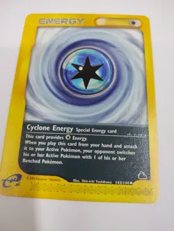 Nm Cyclone Energy 143/144 Skyridge - Pokemon 2003 WOTC - Image 1