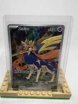 Zacian 100/094 ME02: Phantasmal Flames (PFL) Illustration Rare IR Pokemon NM/Min - Image 1