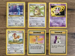 🔥 Pokemon TCG Base Set 2 Bundle of 6 x Non Holo Rares 🔥 - Image 1