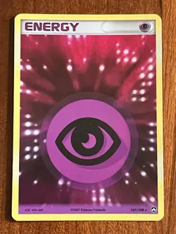 Psychic Energy 107/108 Holo Rare Power Keepers Pokemon TCG - Image 1