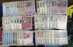 Pokemon Trading Cards Bulk Lot 1000+ Cards with Decks Sleeves and Cases - Image 2