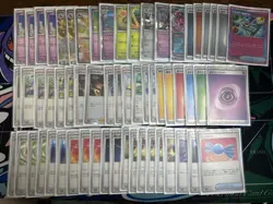 Pokemon Trading Cards Bulk Lot 1000+ Cards with Decks Sleeves and Cases - Image 4