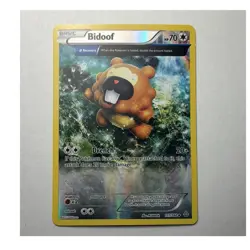 The Pokemon Company Bidoof 117/160 Primal Clash Uncommon Holo Basic 70 HP 20+ - Image 1