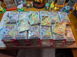 294 Prismatic Evolutions Pokemon Pack Lot. 4 Eevee ETB Promos Included! Sealed! - Image 2