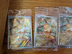 294 Prismatic Evolutions Pokemon Pack Lot. 4 Eevee ETB Promos Included! Sealed! - Image 3