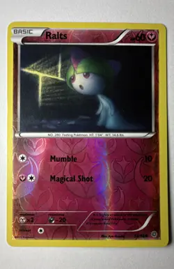 Pokemon Ralts 52/98 XY - Ancient Origins Reverse Holo - Image 1