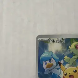 Pokemon Pikachu 027 Adventuring Together Promo Holo Full Art Sv Scarlet Violet - Image 2
