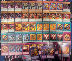 YUGIOH - IGKNIGHT FLAME SWORDSMAN DECK - FIRE WARRIORS - TEMPLAR, SWORDSREALM + - Image 1