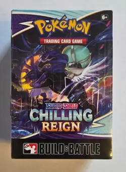 Pokemon TCG Sealed Sword and Shield Chilling Reign Build and Battle - Image 1