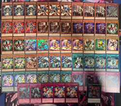 YUGIOH - MAGNET WARRIOR DECK - OMEGA PLUS, TELLUSION THE MAGNA, INDUCTION, FIELD - Image 1