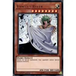 Vanity's Ruler Yu-Gi-Oh! DUOV-EN061 1st Ultra Rare - Image 1