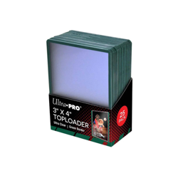 Ultra Pro Toploader Verde Green bustine protettive proteggi carte Pokemon Yugioh - Image 1